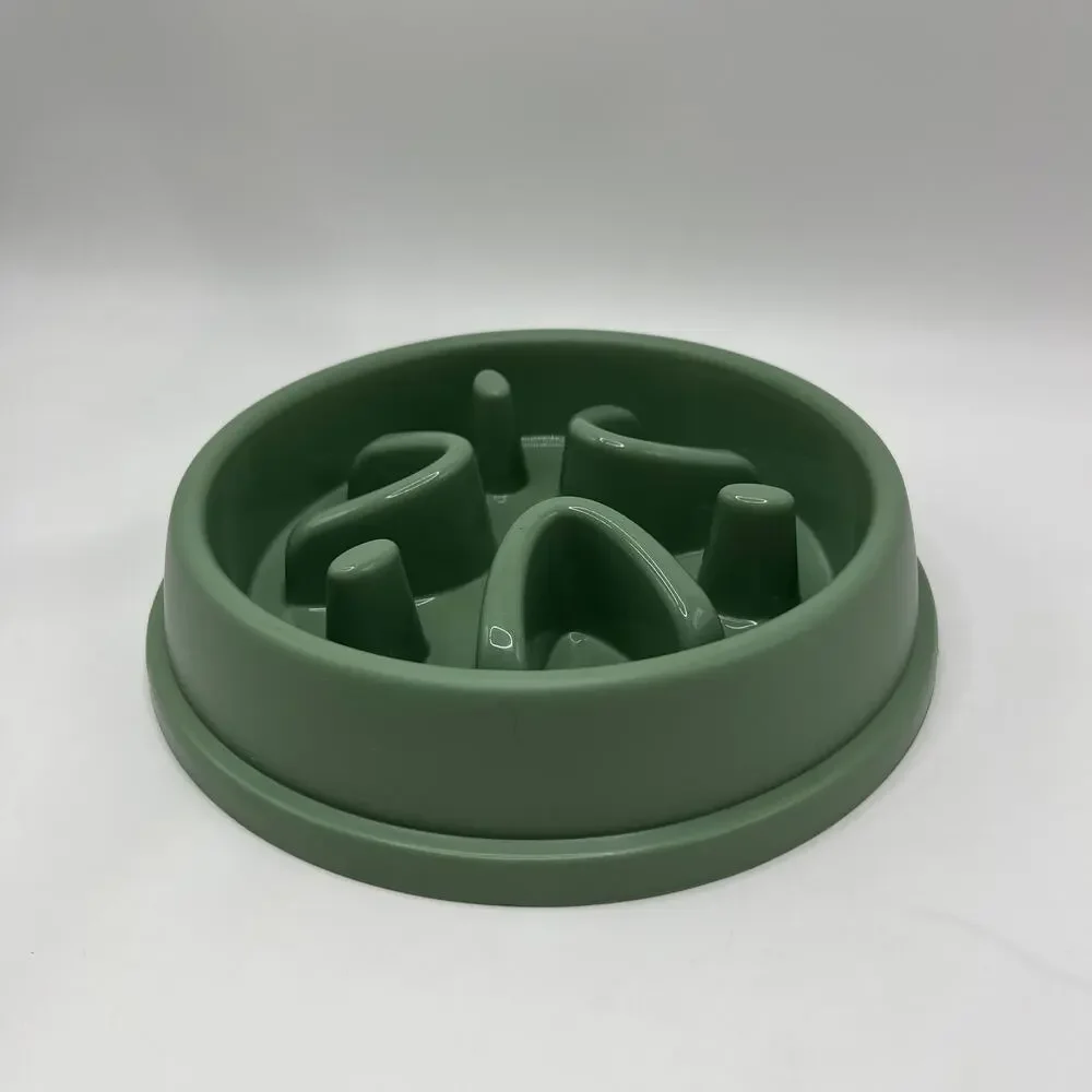 Pet Slow Feeder Bowl Anti-Choke Pet Feeding Bowl Non-Slip & Anti-Tip